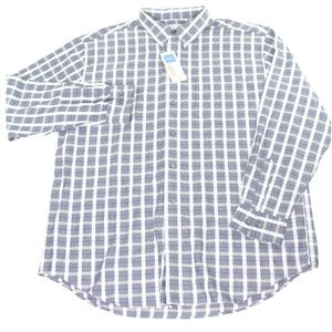 Covington Blue/White/Red Plaid Windowpane Shirt